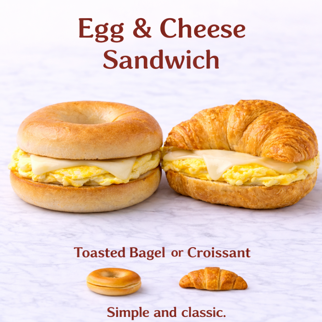 Egg & Cheese Sandwich