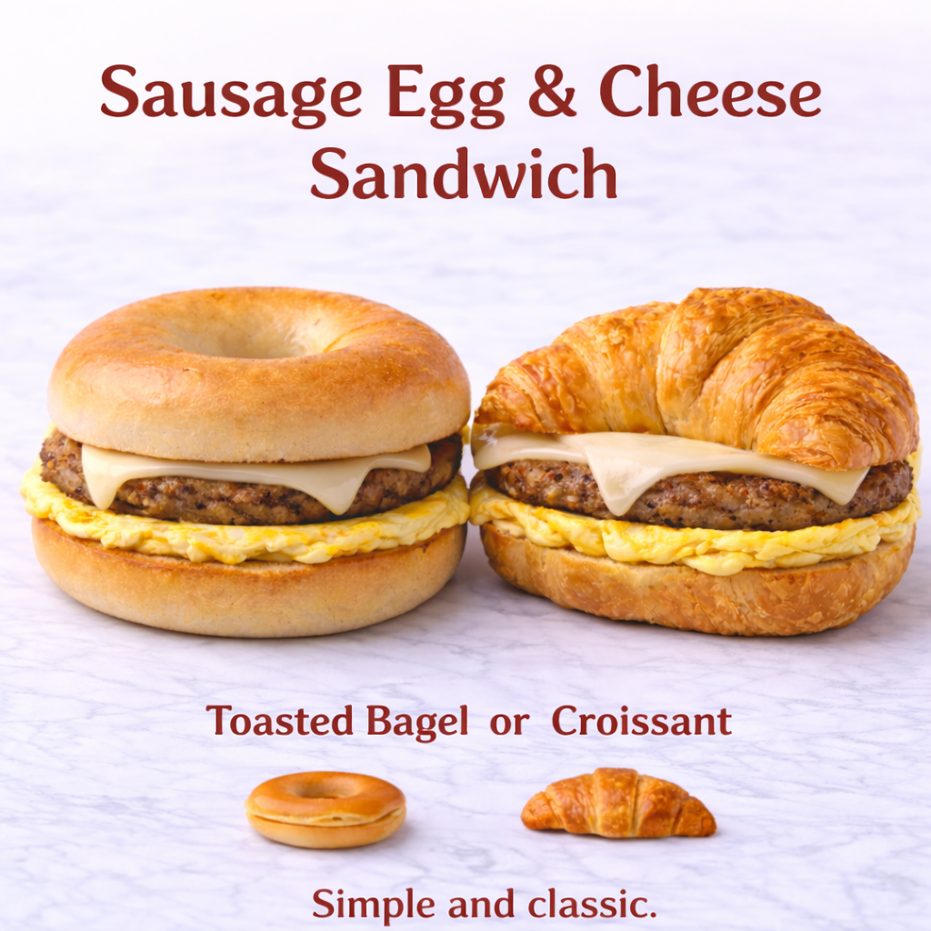 Sausage Egg & Cheese Sandwich
