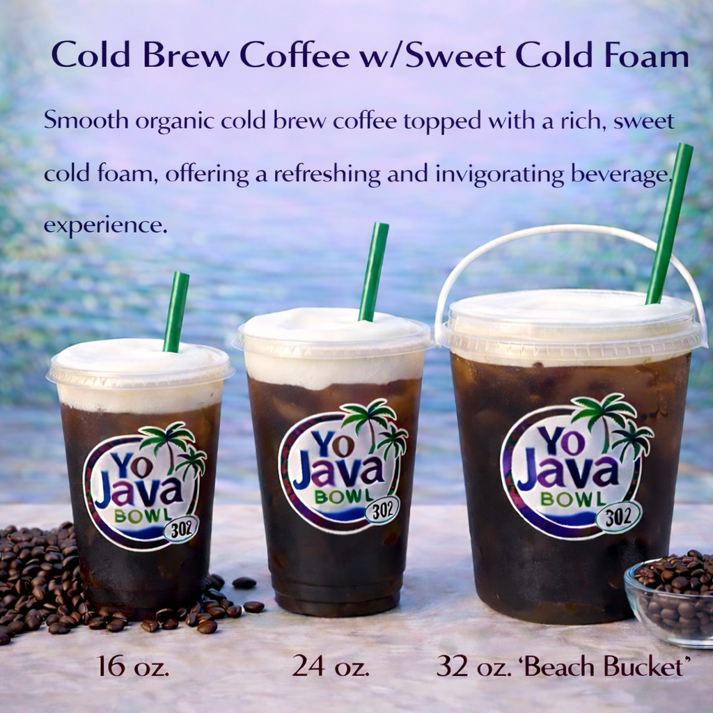 Cold Brew Coffee w/Sweet Cold Foam