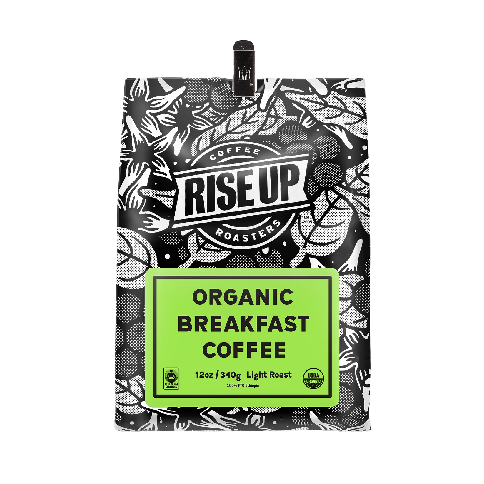 Rise Up Organic Breakfast Coffee