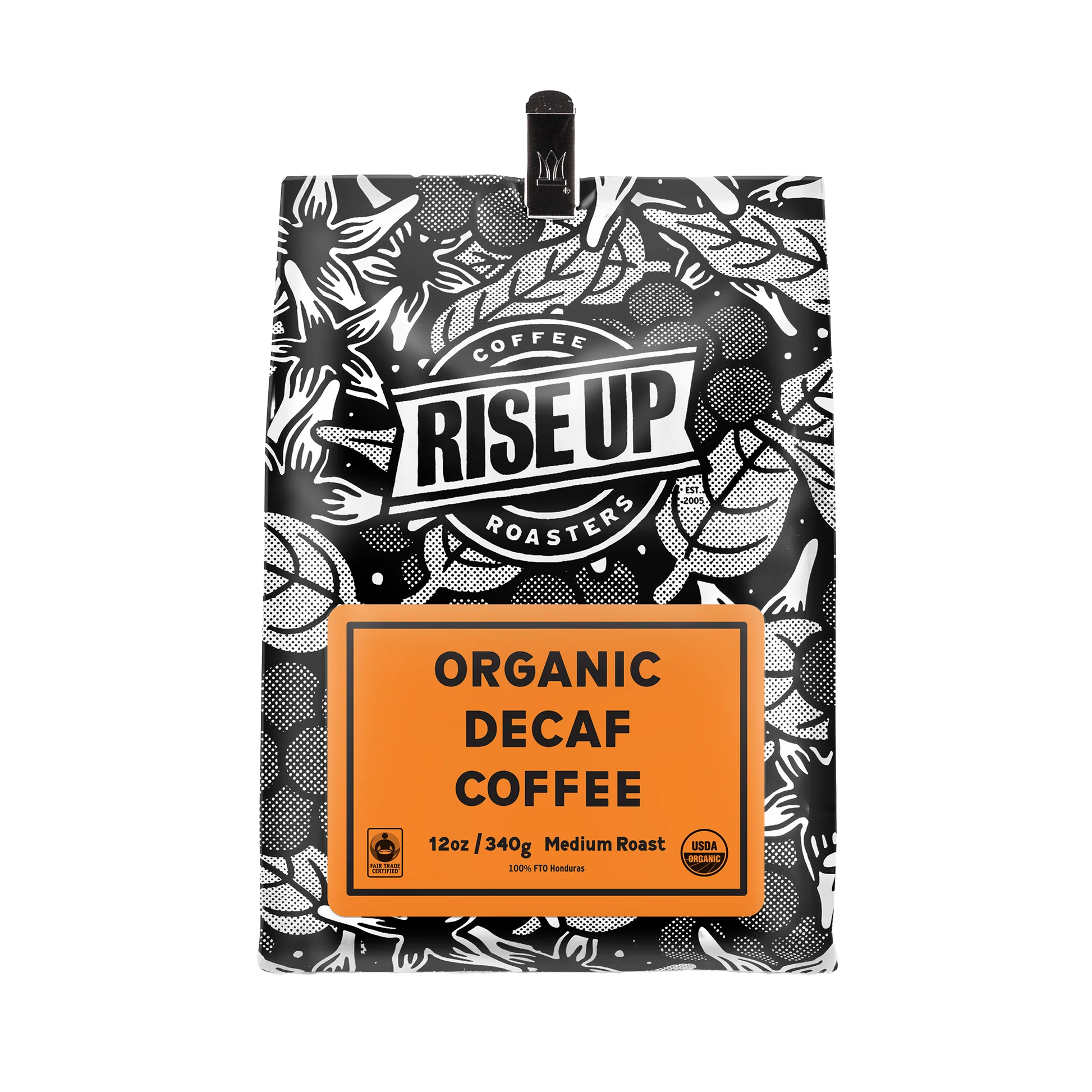 Rise Up Organic Decaffeinated Coffee